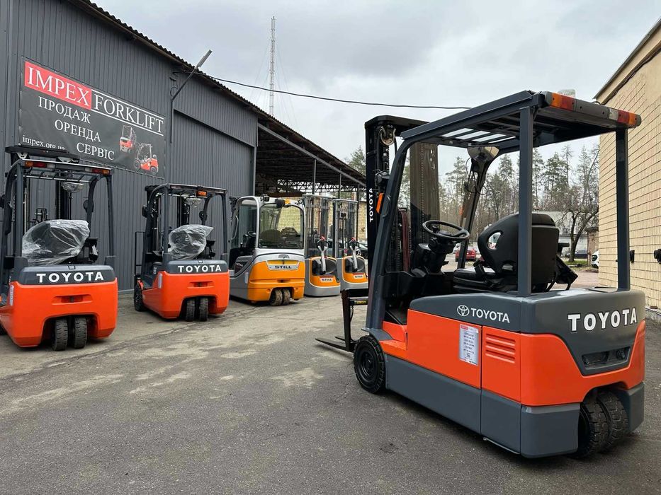 Електричний навантажувач TOYOTA 7FBE18, підйом-4.7м, электропогрузчик