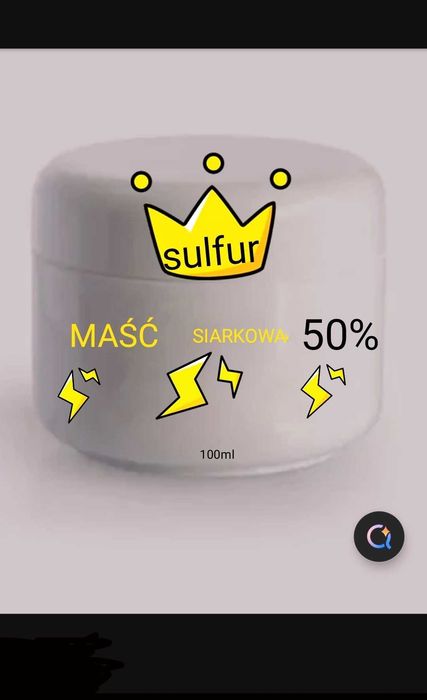Maść siarkowa 30%