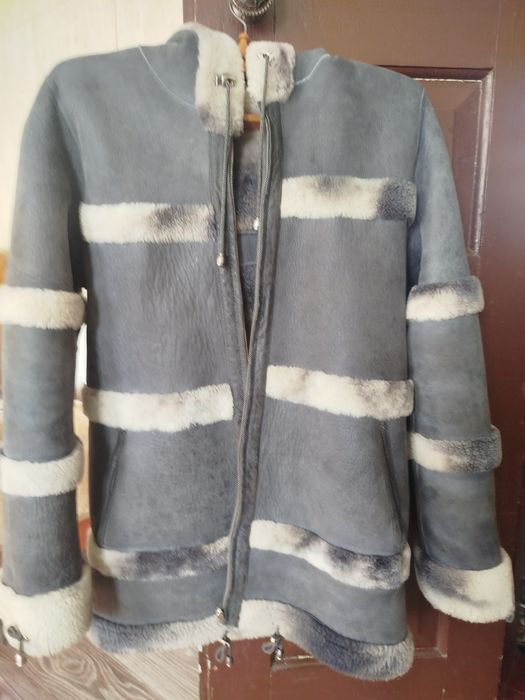 Шуба-дублянка з мутона