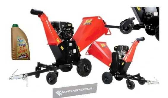 Rozdrabniacz spalinowy do gałęzi 420cc 15cm Dr-GS-350PRO