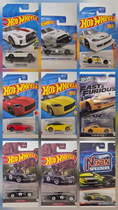 Продам   hot wheels хот вілз ніссан nissan mazda мазда