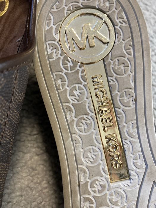 Michael Kors brązowe trampki buty damskie 38