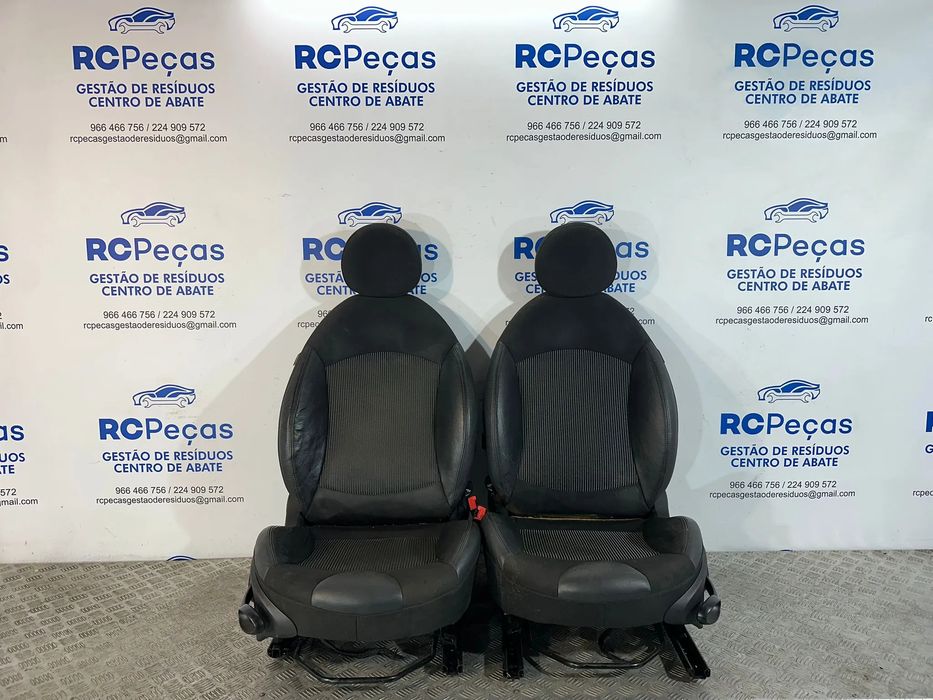 Conjunto de Bancos em Pele e Tecido Mini Cooper R55 R56 Original