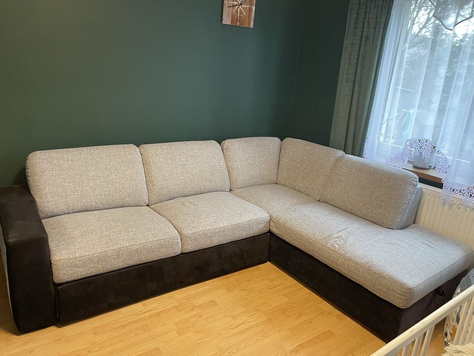 Narożnik z funkcją spania