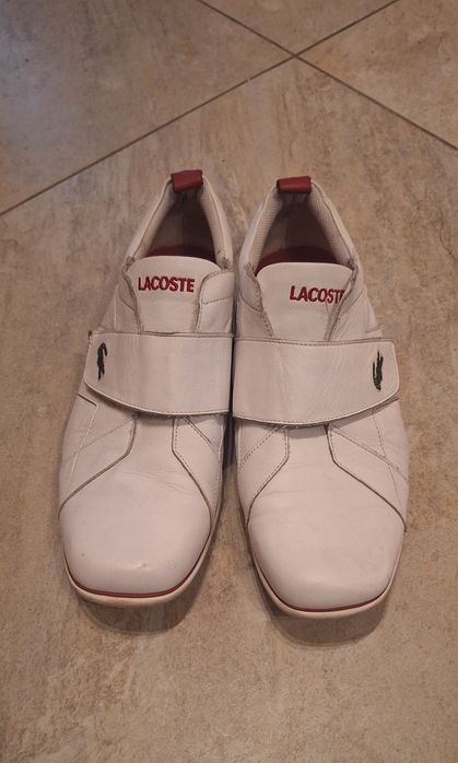 Buty lacoste biale