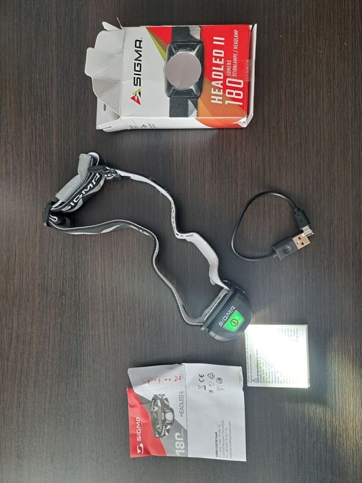Latarka czołowa SIGMA HEADLED II 180 lumenów