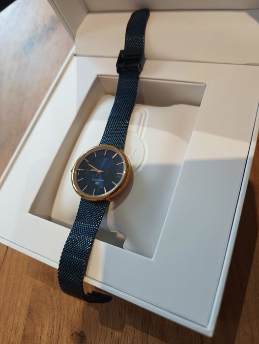 Momentus Damski Zegarek C090F107S8P Rose Gold/Granatowy,