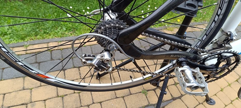 De Rosa rower 17 cali aluminiowo carbon.