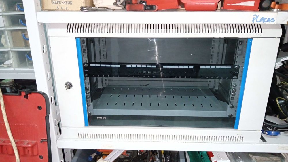 Rack Cabinet with Ethernet RJ45 Connections64750636991234121