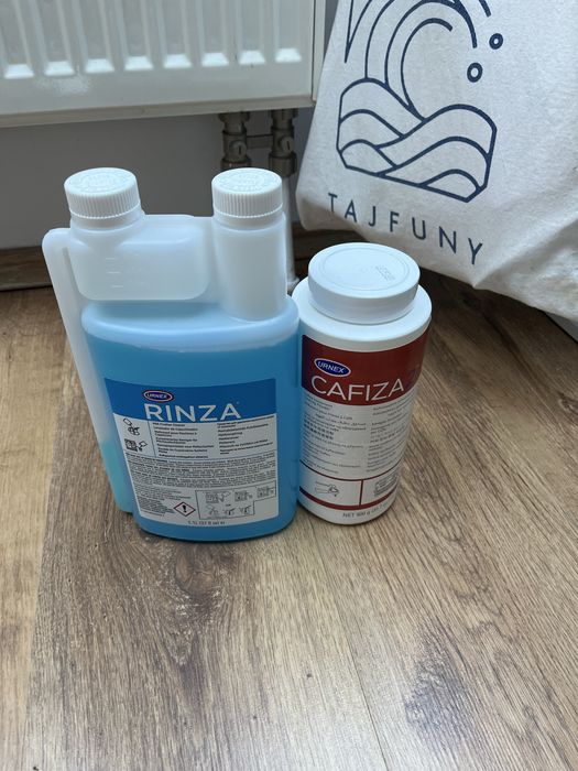 Urnex Rinza + Cafiza 2 (nowe, uzyte raz)