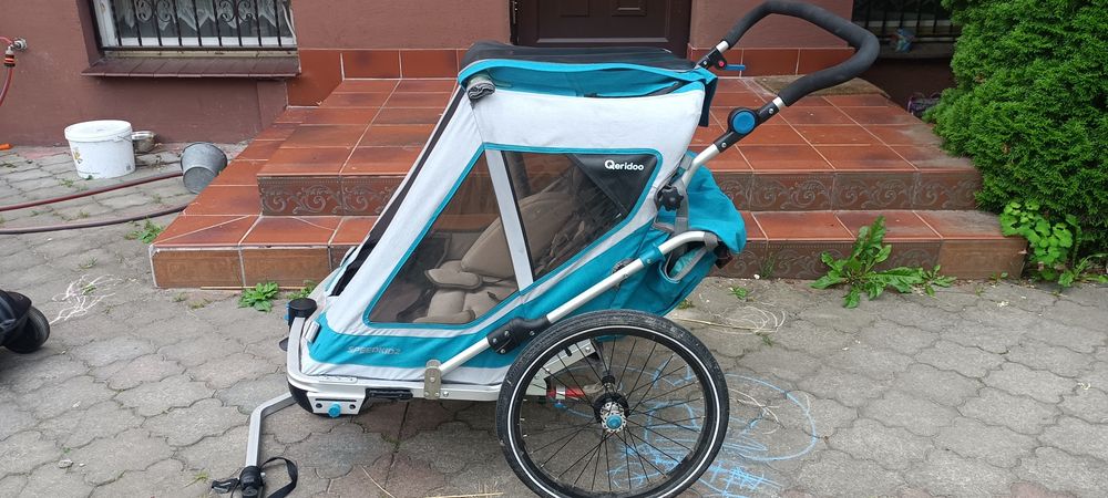 Przyczepka rowerowa Queridoo Speedkid 2