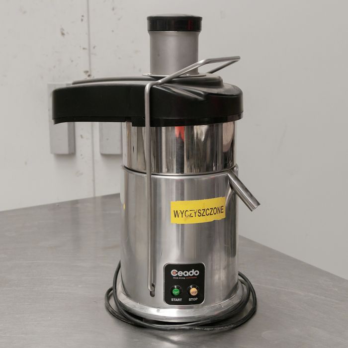 Sokowirówka Ceado ES500 używana 3000 obr/min inox/czarna 24x35x51