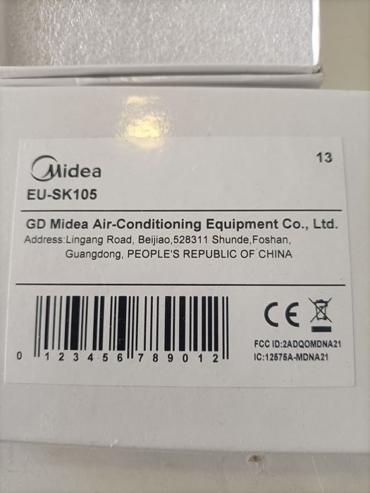 Controlador WIFI para ar condicionado Midea64551980810243122