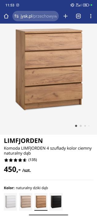 Komoda Jysk Limfjorden