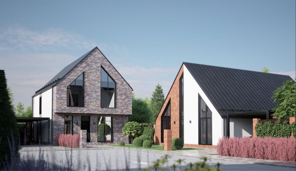 Котеджі 95кв.м, 110кв.м та 130кв.м