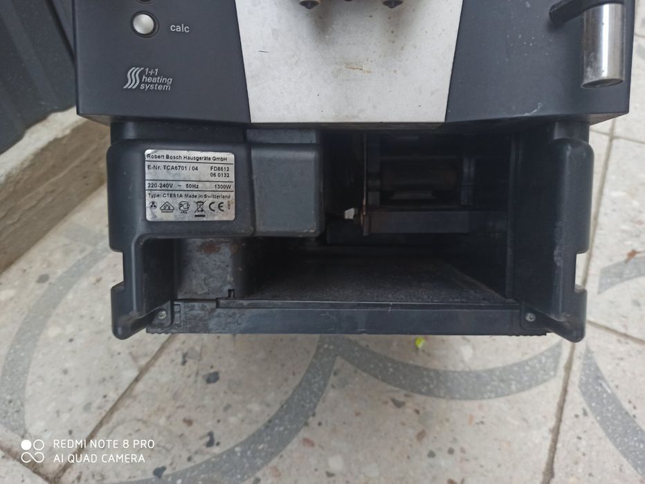 кавомашина кавоварка кофемашина  Bosch TSA 6701(на запчастини)