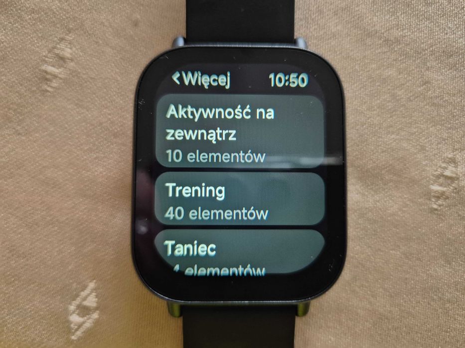 Smartwatch Xiaomi Redmi Watch 5 Active 49mm 5ATM 2" Black Czarny