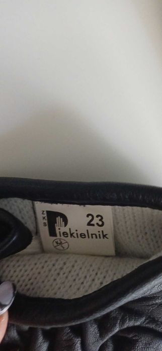 czarne skórzane rękawiczki męskie pięciopalczaste