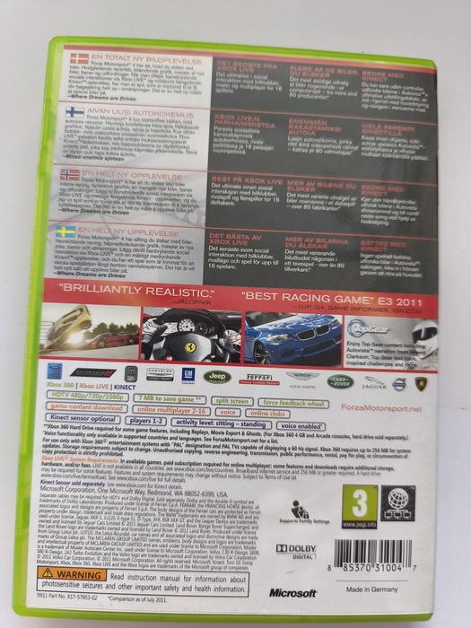 Gra FORZA Motorsport 4