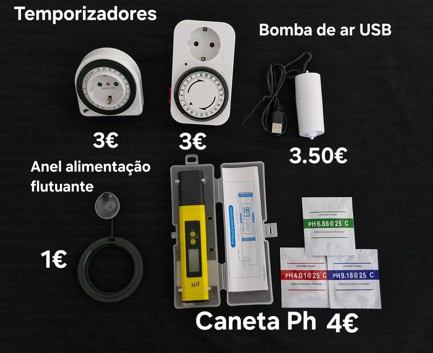 Diversos artigos aquariofilia