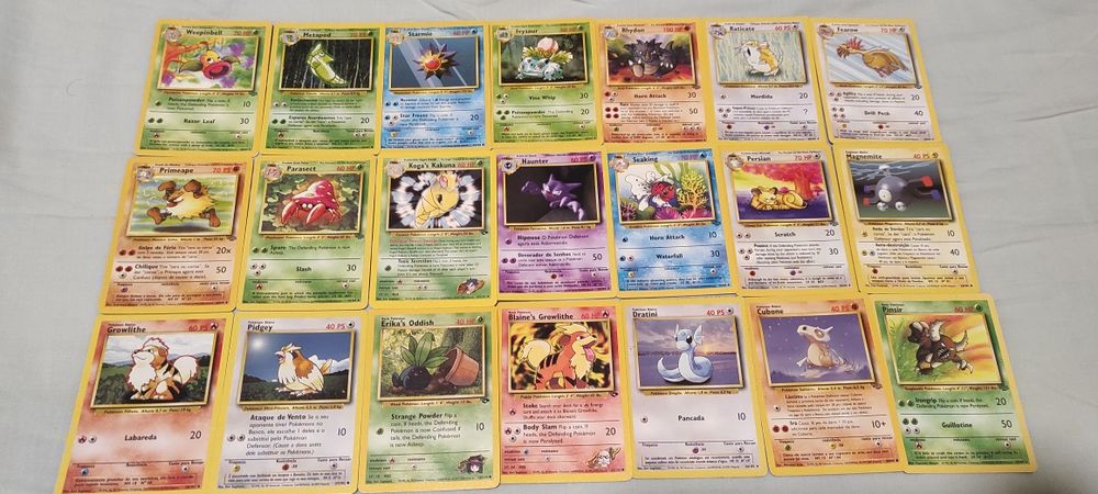 Coleção cartas pokemon