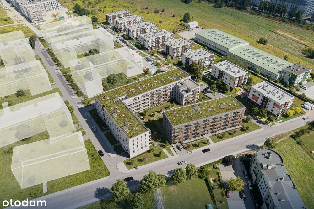 2-pokojowe mieszkanie 40m2 + ogródek Bezpośrednio