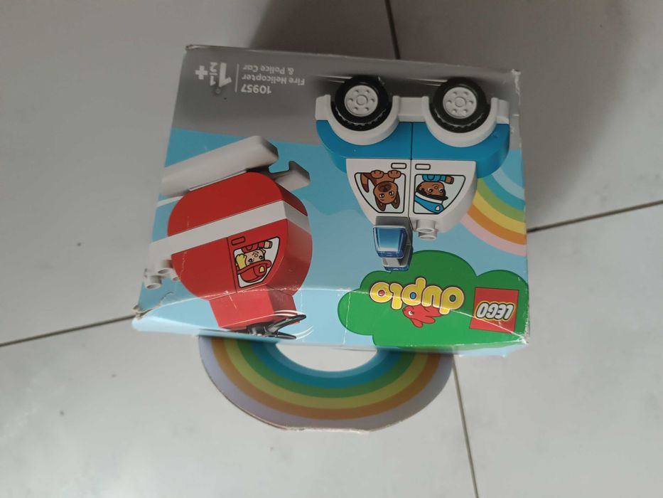 LEGO Duplo 10957 Helikopter strażacki i radiowóz