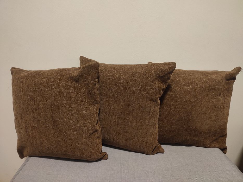 3 almofadas de decoração