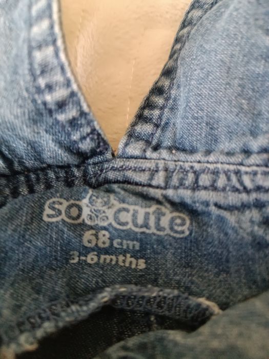 Ogrodniczki niemowlęce 68-74 cm