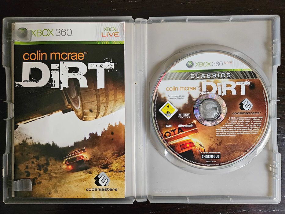 Jogo Xbox 360 - 'Colin McRae Dirt'