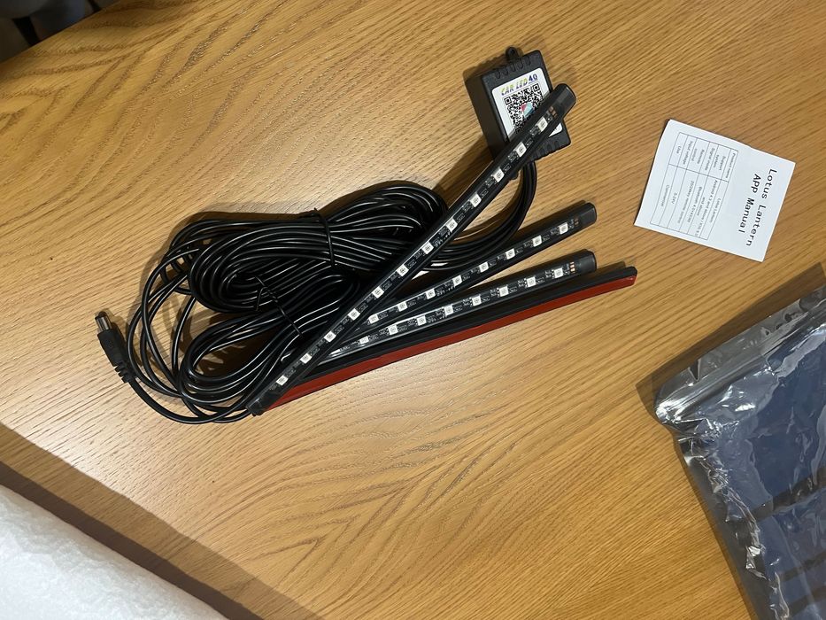 Leds interiores de carro