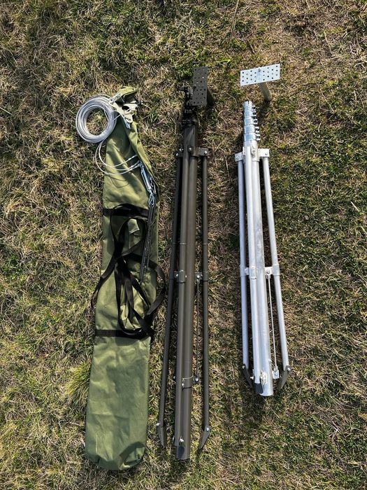 УСИЛЕННАЯ КОНСТРУКЦИЯ! Мачта телескопическая 14 метров для антенны