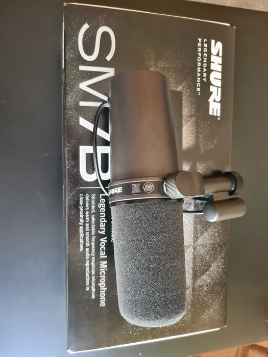 Shure SM7B Microfone