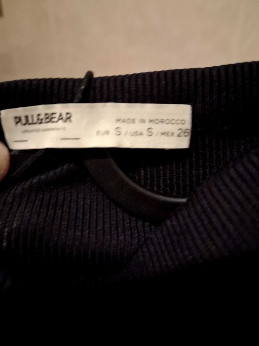 Vestido Pull&Bear,com top transparente.