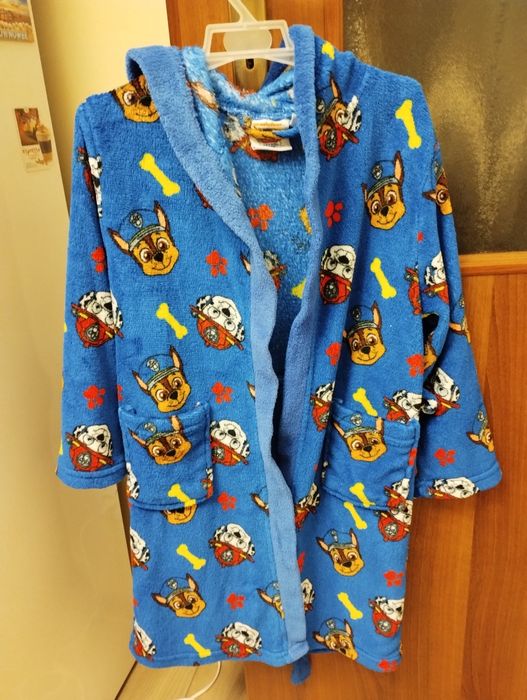 Szlafrok chłopięcy psi patrol 128