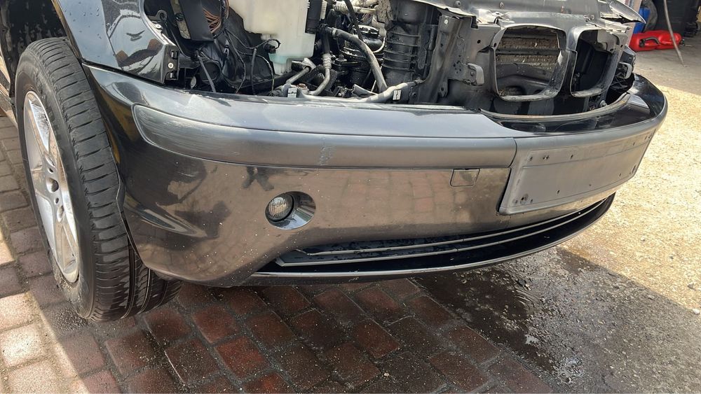 Zderzak przód przedni bmw e46 lift black sapphire metalic