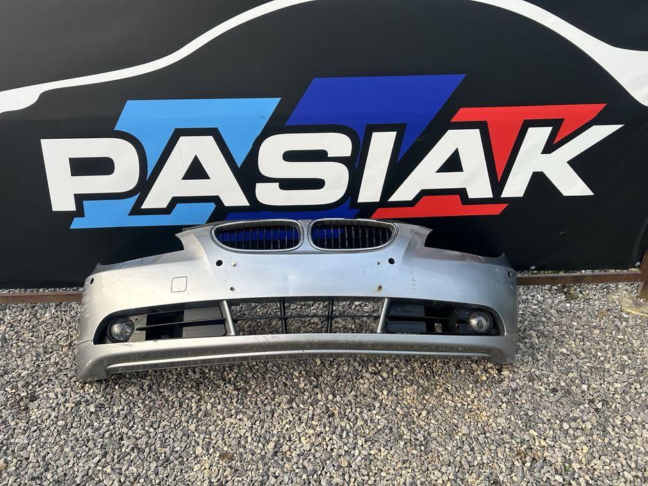 Zderzak przod przedni bmw e60 e61 a08 silbergrau wysylka duzo zdjec