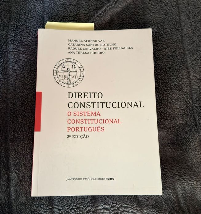 Direito Constitucional - O Sistema Const. Português 2ªEd