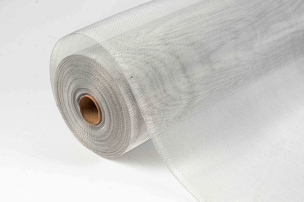 Siatka Aluminiowa Moskitiera szer. 1,0 dł. 5mb oko 1,4 mm