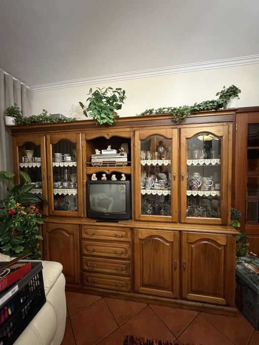 Moveis para sala madeira maciça