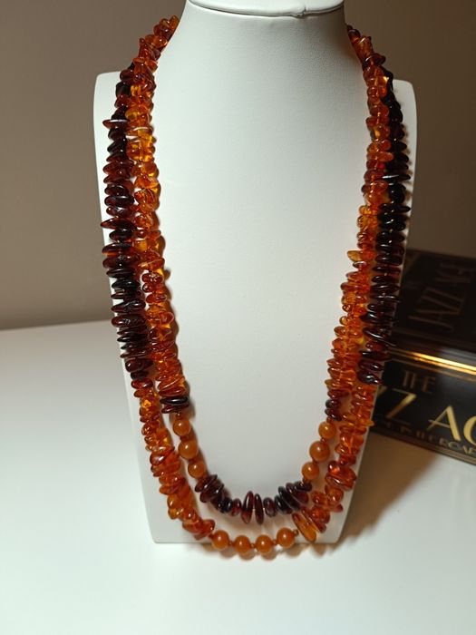 Naszyjnik z bursztynu