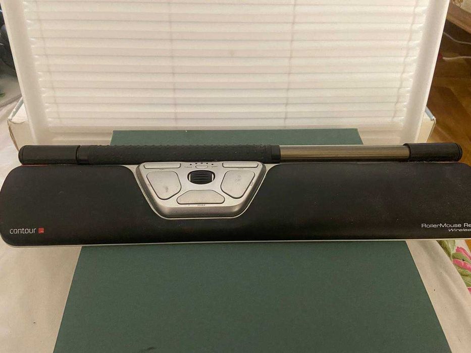 Contour Design RollerMouse Red Wireless — ергономічна бездротова миша