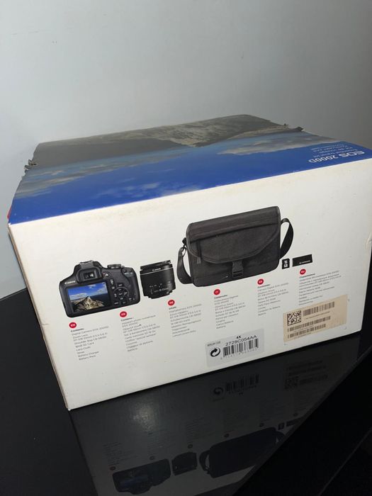 Kit CANON EOS 2000d + Objetiva 18-55mm