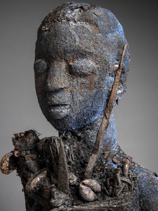 Fetysz Vaudou (Vodun) Fon - Benin / Togo. Okres: ok. 1960–1970 / duża