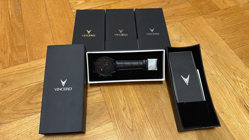 Годинник Vincero Chrono S Matte Black Bla-Bla-S11
