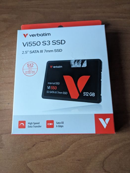 Verbatim SSD VI550 512GB SATA III 2,5'' dysk wewnętrzny