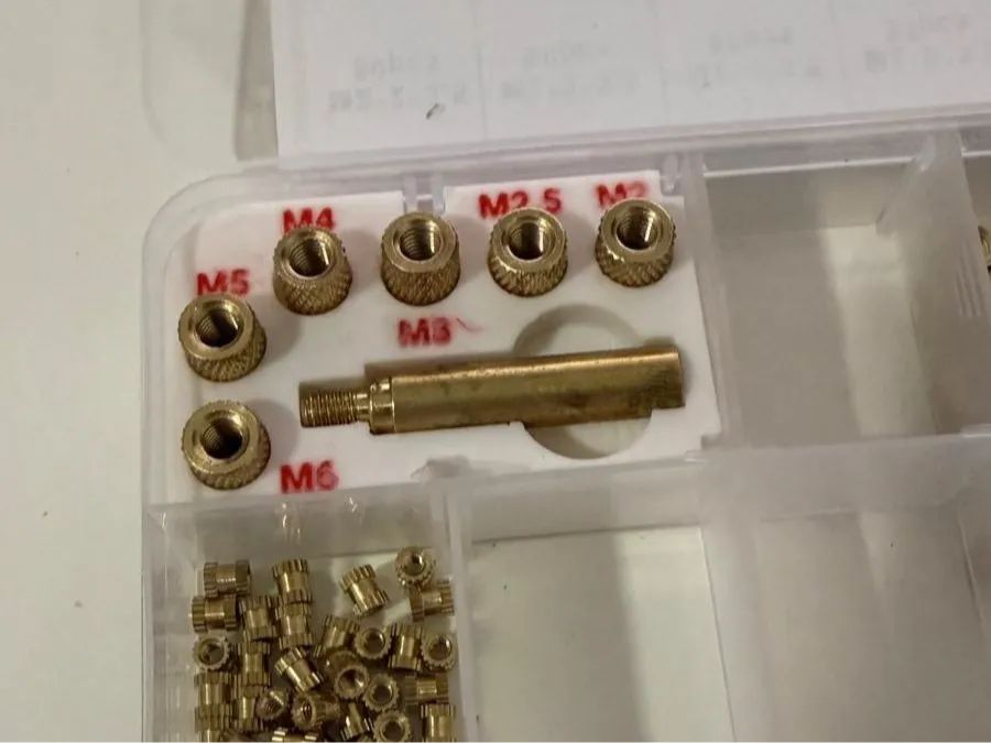 Organizador de Pontas de Solda (Heat Set Insert)