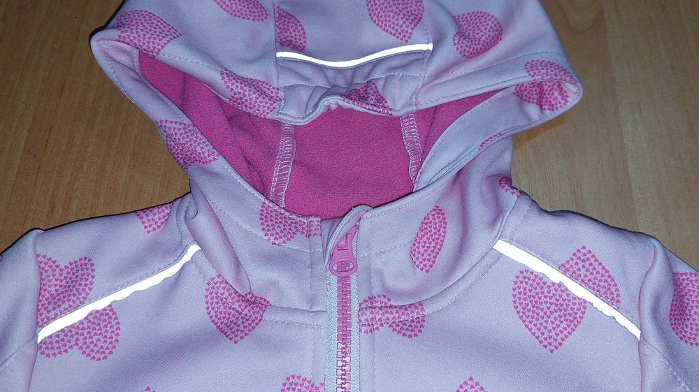 Dziewczęca kurtka Soft Shell  CRIVIT r. 98/104
