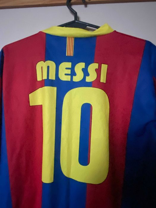 F.C. BARCELONA nr 10 MESSI - 2010 - 2011 - M/L - UNIKAT
