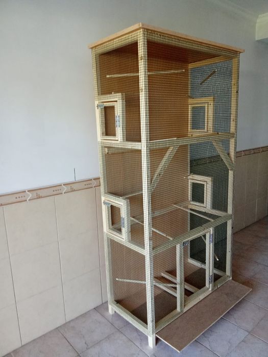 Gaiolas para passaros com 140 x 60 x 45